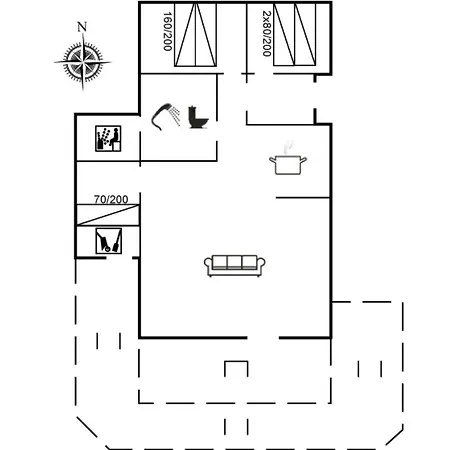 Casa de Férias Picabo - 750m To The Inlet In Western Jutland By Interhome Tarm